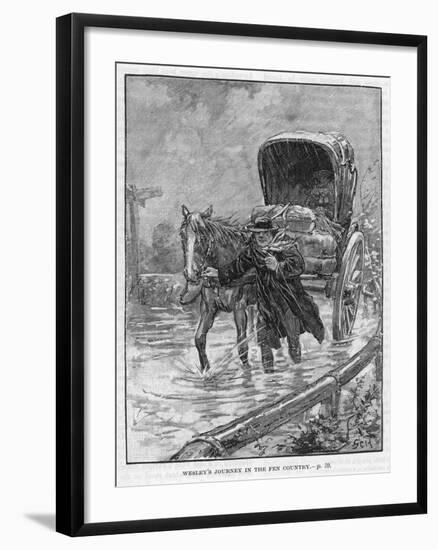 John Wesley's Carriage-null-Framed Art Print