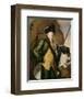 John Whetham of Kirklington-Joseph Wright-Framed Art Print