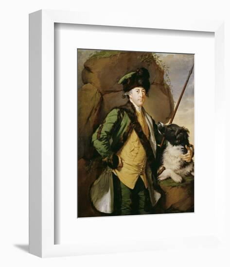 John Whetham of Kirklington-Joseph Wright-Framed Art Print