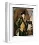 John Whetham of Kirklington-Joseph Wright-Framed Art Print