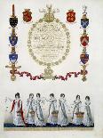 Frontispiece, from 'Ceremonial of the Coronation of His Most Sacred Majesty King George the Fourth'-John Whittaker-Framed Giclee Print