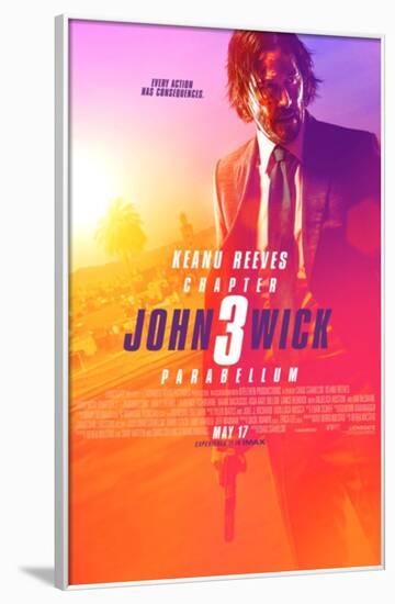 John Wick Chapter 3 Parabellum-null-Framed Poster