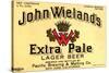 John Wieland's Extra Pale Lager Beer-null-Stretched Canvas