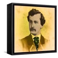 John Wilkes Booth, American Assassin-Science Source-Framed Stretched Canvas