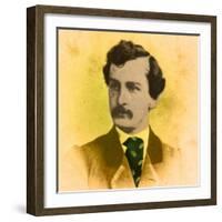 John Wilkes Booth, American Assassin-Science Source-Framed Giclee Print