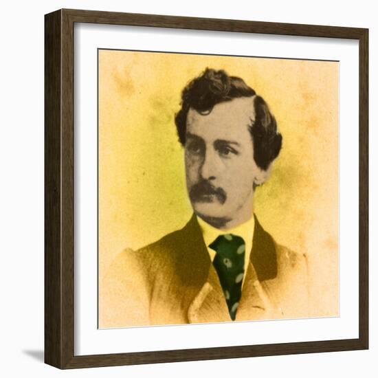 John Wilkes Booth, American Assassin-Science Source-Framed Giclee Print