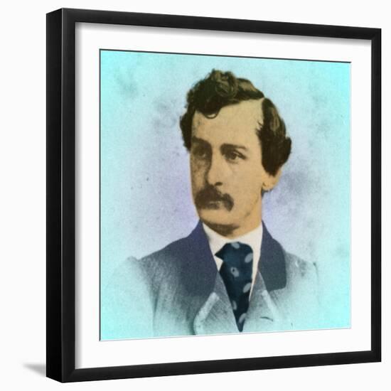 John Wilkes Booth, Assassin-Science Source-Framed Giclee Print