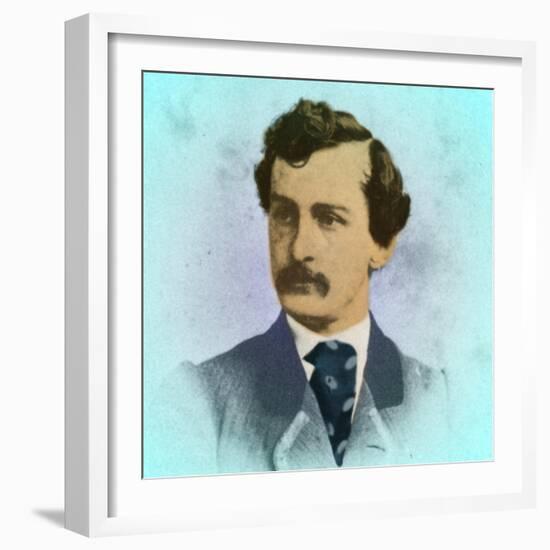 John Wilkes Booth, Assassin-Science Source-Framed Giclee Print