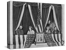 John Wilkes Booth Enters Lincoln's Box-null-Stretched Canvas
