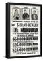 John Wilkes Booth Replica Wanted Poster-null-Framed Poster