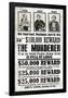 John Wilkes Booth Replica Wanted Poster-null-Framed Poster