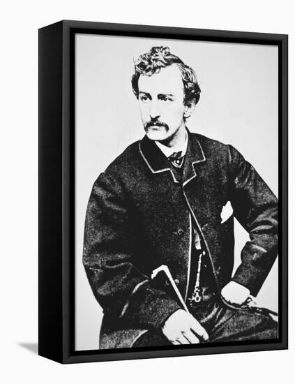 John Wilkes Booth-American School-Framed Stretched Canvas