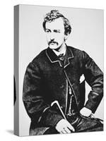 John Wilkes Booth-American School-Stretched Canvas