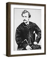 John Wilkes Booth-American School-Framed Giclee Print