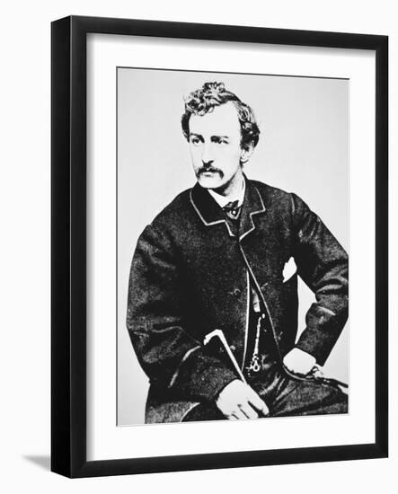 John Wilkes Booth-American School-Framed Giclee Print