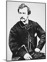 John Wilkes Booth-American School-Mounted Giclee Print