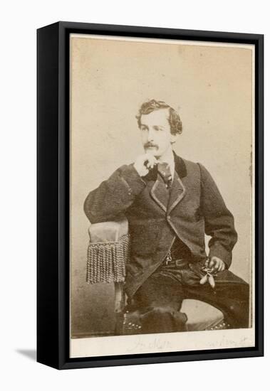 John Wilkes Booth-null-Framed Stretched Canvas