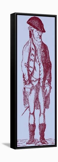 John Wilkes - from caricature by James Sayers-James Sayers-Framed Stretched Canvas