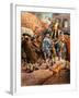 John Wilkes, Seen Here Returning from Paris, Being Saved from Arrest by a Mob of Citizens-C.l. Doughty-Framed Giclee Print