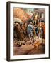 John Wilkes, Seen Here Returning from Paris, Being Saved from Arrest by a Mob of Citizens-C.l. Doughty-Framed Giclee Print