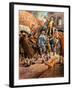 John Wilkes, Seen Here Returning from Paris, Being Saved from Arrest by a Mob of Citizens-C.l. Doughty-Framed Giclee Print