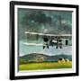 John William Alcock and Arthur Whitten Brown Who Flew across the Atlantic-English School-Framed Giclee Print