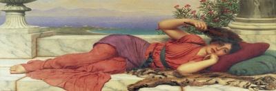 Mischief and Repose, 1895-John William Godward-Giclee Print