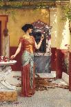 Pompeian Girl-John William Godward-Giclee Print