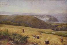 Gleaners: Coast of Somerset-John William North-Giclee Print