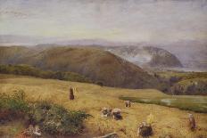 Gleaners: Coast of Somerset-John William North-Giclee Print