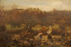 By a Lake, 1882-John William North-Framed Giclee Print