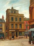 Halifax Street Scene, 1890-John William Oates-Framed Giclee Print