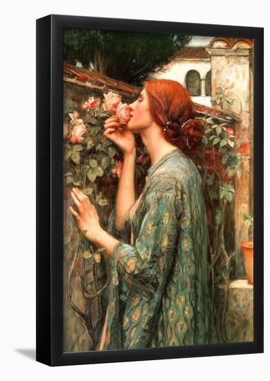 John William Waterhouse My Sweet Rose Art Print Poster-null-Framed Poster