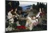 John William Waterhouse Saint Cecilia Art Print Poster-null-Mounted Poster