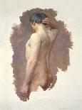 Male Nude-John William Whiteley-Premium Giclee Print