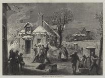 The House on Fire on Christmas Eve-John Williamson-Mounted Giclee Print
