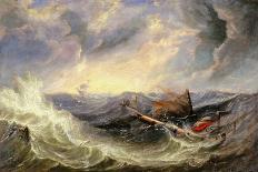 Study of a Sailing Ship-John Wilson Carmichael-Giclee Print