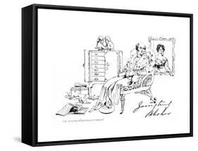 John Wilson Croker-Daniel Maclise-Framed Stretched Canvas