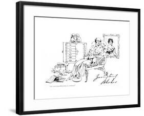 John Wilson Croker-Daniel Maclise-Framed Giclee Print