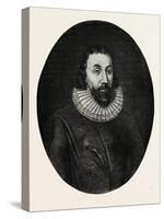 John Winthrop Was a Wealthy English Puritan Lawyer and One of the Leading Figures in the Founding o-null-Stretched Canvas