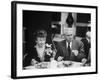 John with Bricker and His Wife During the Republian Dinner Meeting-Thomas D^ Mcavoy-Framed Premium Photographic Print