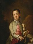 Portrait of William Holmes (1762-C.1818-20) C.1765-67 (Oil on Canvas)-John Wollaston-Giclee Print