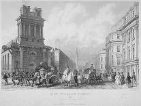 Church of St Mary Woolnoth, City of London, 1840-John Woods-Giclee Print