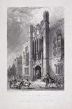 Church of St Mary Woolnoth, City of London, 1840-John Woods-Mounted Giclee Print