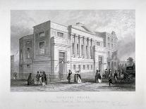 Finsbury Chapel, Blomfield Street, City of London, 1843-John Woods-Framed Giclee Print