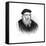 John Wycliffe, 14th Century English Theologian and Religious Reformer-null-Framed Stretched Canvas