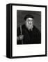 John Wycliffe, English Theologian, 19th Century-J Posselwhite-Framed Stretched Canvas