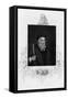 John Wycliffe, English Theologian, 19th Century-J Rogers-Framed Stretched Canvas