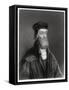 John Wycliffe, English Theologian, 19th Century-W Holl-Framed Stretched Canvas