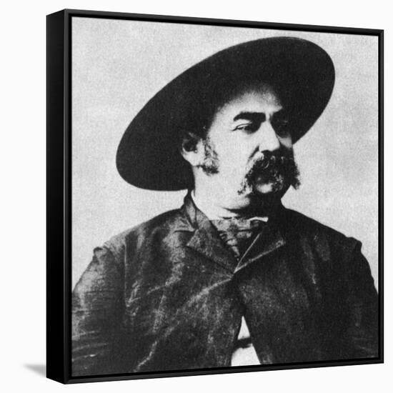 John X Beidler, Leader of the Montana Vigilantes, C1860S-null-Framed Stretched Canvas